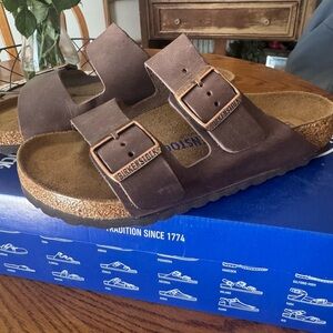 Birkenstock Oiled leather Arizona Sandals 37